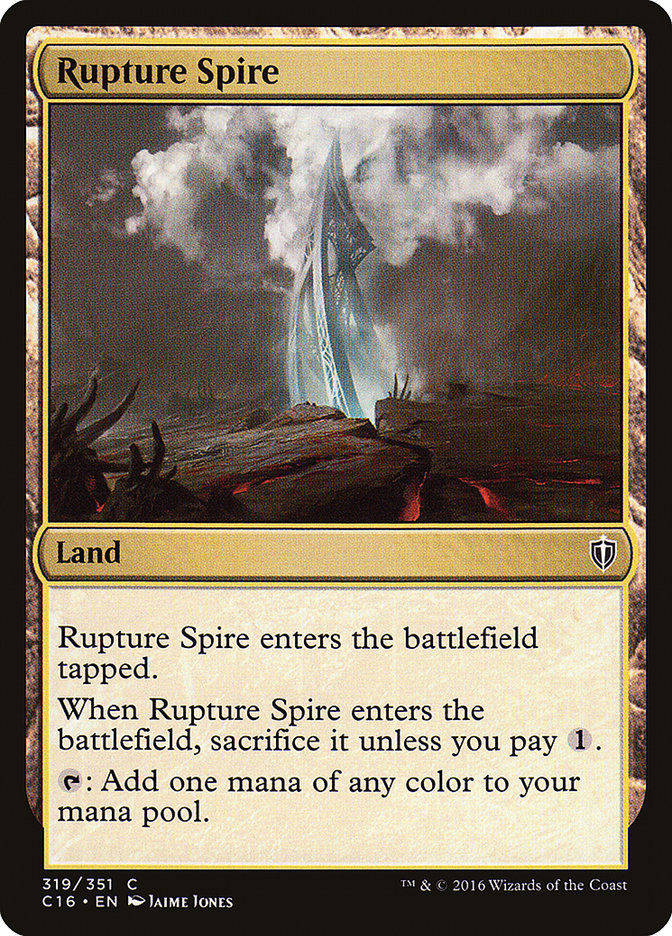 Rupture Spire [Commander 2016] | Gamer Loot