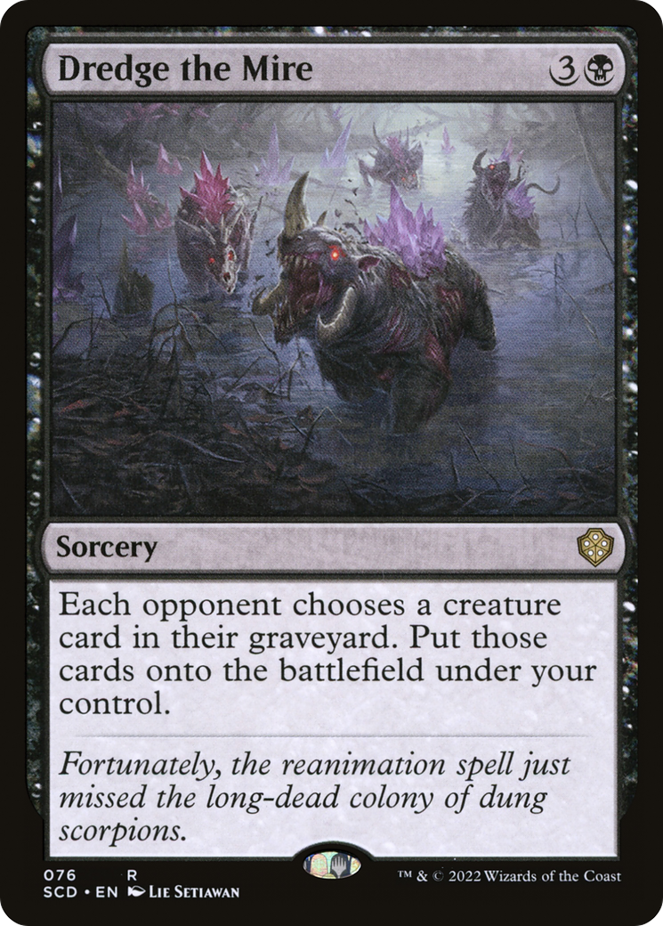 Dredge the Mire [Starter Commander Decks] | Gamer Loot