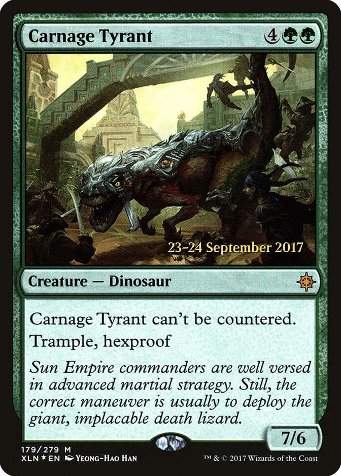 Carnage Tyrant  [Ixalan Prerelease Promos] | Gamer Loot