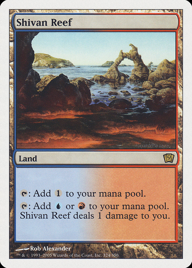 Shivan Reef [Ninth Edition] | Gamer Loot