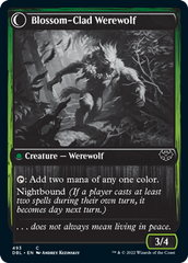 Weaver of Blossoms // Blossom-Clad Werewolf [Innistrad: Double Feature] | Gamer Loot