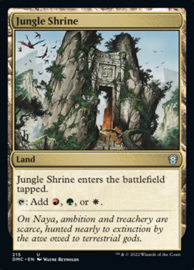 Jungle Shrine [Dominaria United Commander] | Gamer Loot