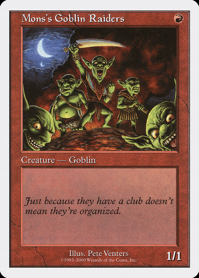 Mons's Goblin Raiders [Starter 2000] | Gamer Loot