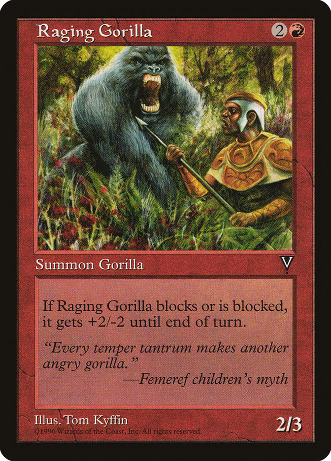Raging Gorilla [Visions] | Gamer Loot