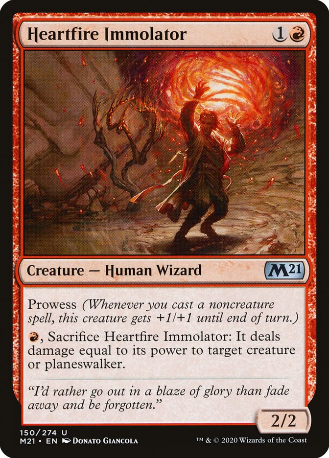 Heartfire Immolator [Core Set 2021] | Gamer Loot