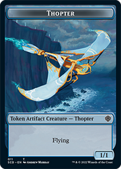 Bird // Thopter Double-Sided Token [Starter Commander Decks] | Gamer Loot