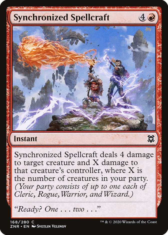 Synchronized Spellcraft [Zendikar Rising] | Gamer Loot