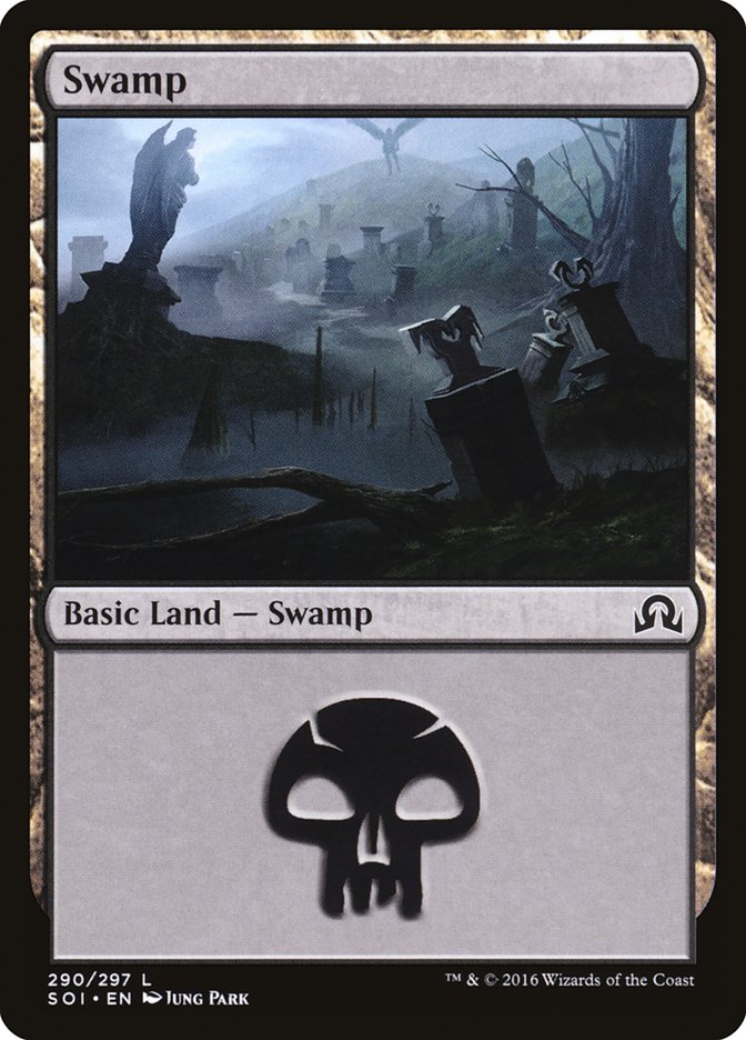 Swamp (290) [Shadows over Innistrad] | Gamer Loot