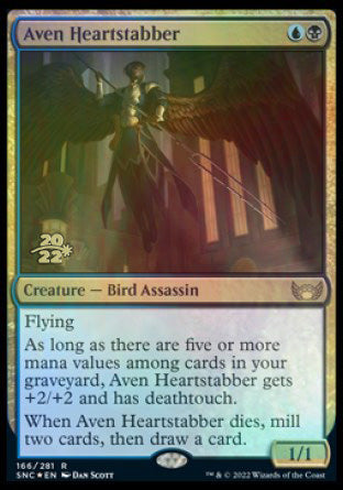 Aven Heartstabber [Streets of New Capenna Prerelease Promos] | Gamer Loot