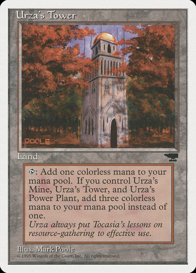 Urza's Tower (Autumn Leaves) [Chronicles] | Gamer Loot