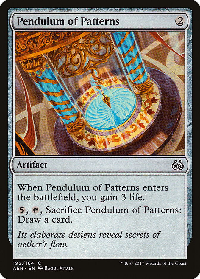Pendulum of Patterns [Aether Revolt] | Gamer Loot