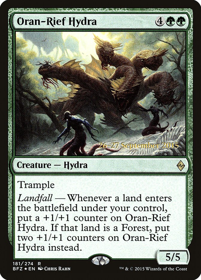 Oran-Rief Hydra  [Battle for Zendikar Prerelease Promos] | Gamer Loot