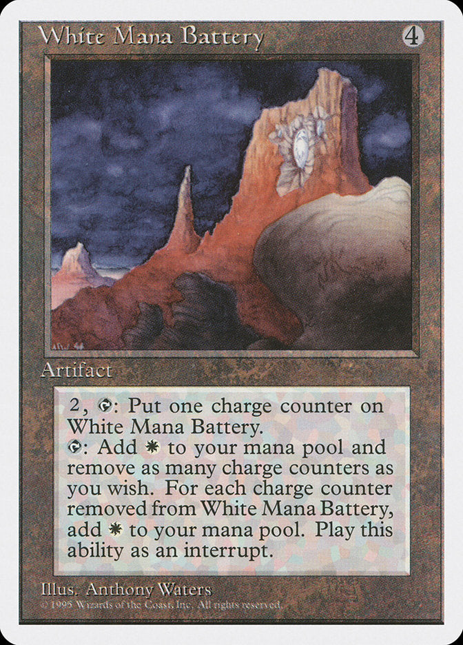 White Mana Battery [Fourth Edition] | Gamer Loot