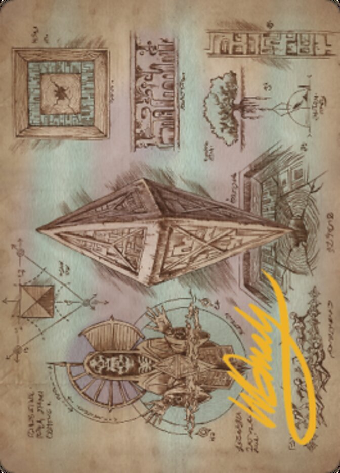 Keening Stone Art Card (Gold-Stamped Signature) [The Brothers' War Art Series] | Gamer Loot
