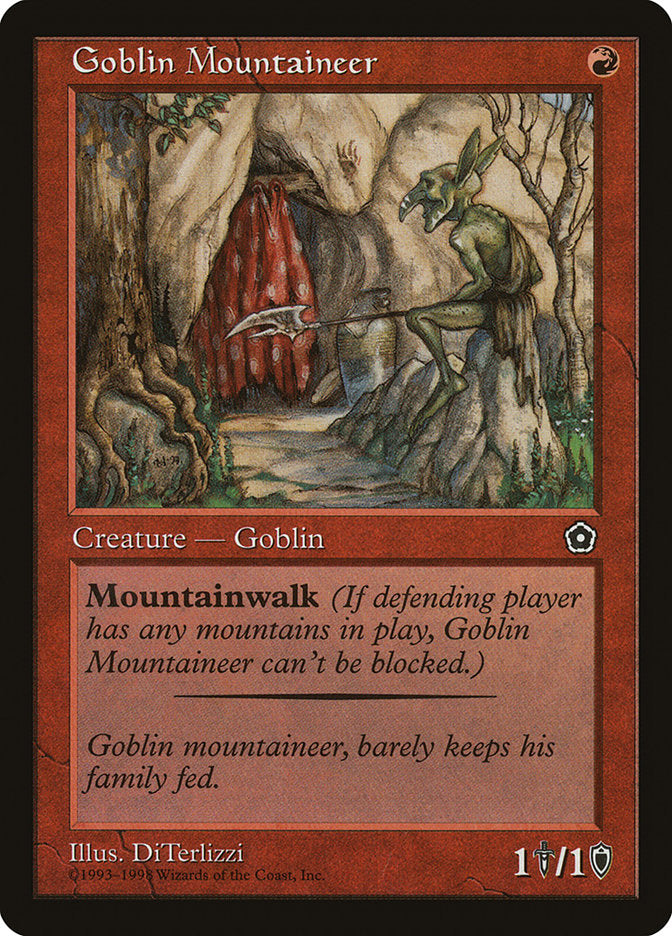 Goblin Mountaineer [Portal Second Age] | Gamer Loot