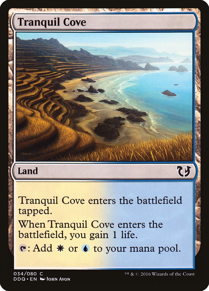 Tranquil Cove [Duel Decks: Blessed vs. Cursed] | Gamer Loot