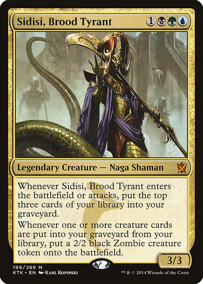 Sidisi, Brood Tyrant [Khans of Tarkir] | Gamer Loot