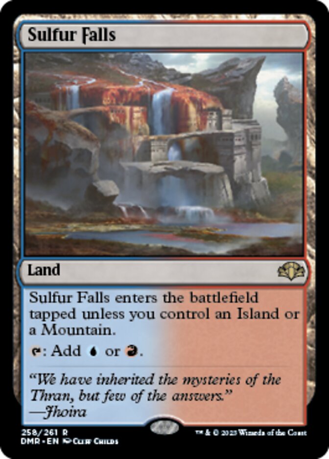 Sulfur Falls [Dominaria Remastered] | Gamer Loot