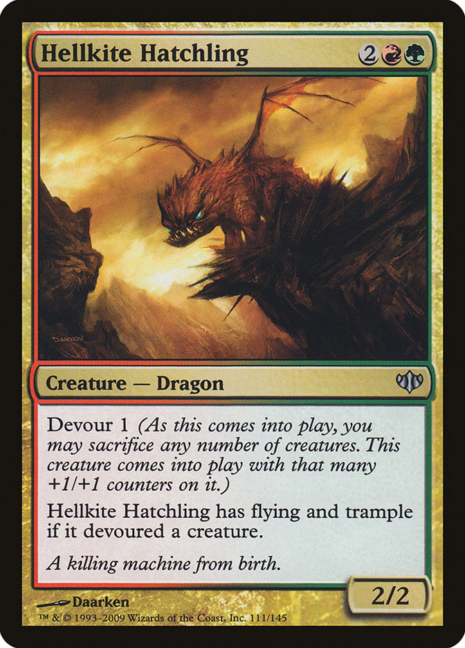 Hellkite Hatchling [Conflux] | Gamer Loot