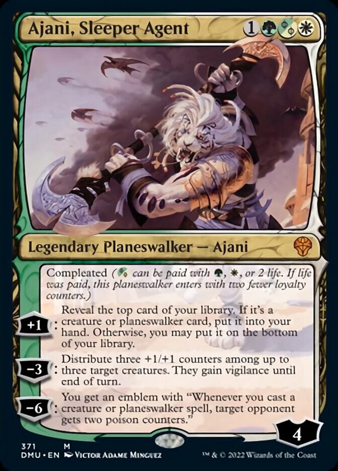 Ajani, Sleeper Agent (Showcase) [Dominaria United] | Gamer Loot