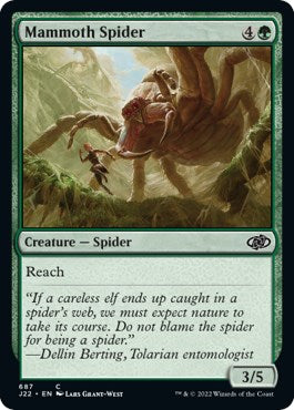 Mammoth Spider [Jumpstart 2022] | Gamer Loot