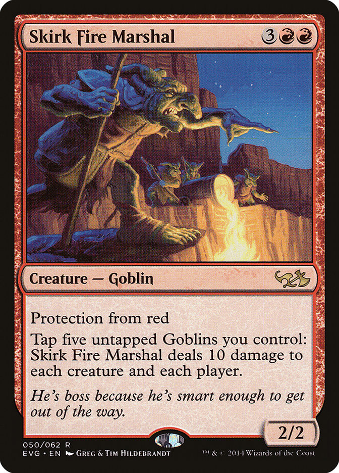Skirk Fire Marshal (Elves vs. Goblins) [Duel Decks Anthology] | Gamer Loot
