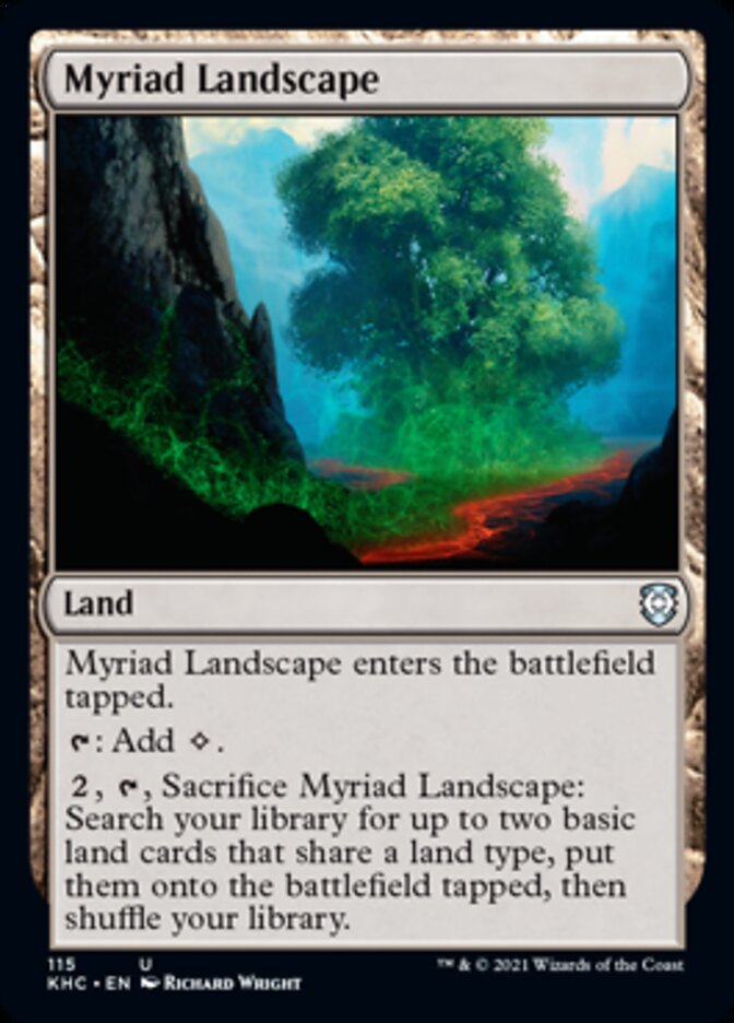 Myriad Landscape [Kaldheim Commander] | Gamer Loot