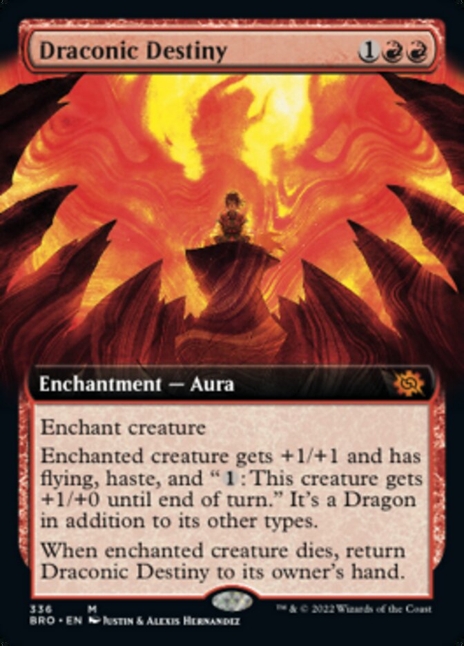 Draconic Destiny (Extended Art) [The Brothers' War] | Gamer Loot