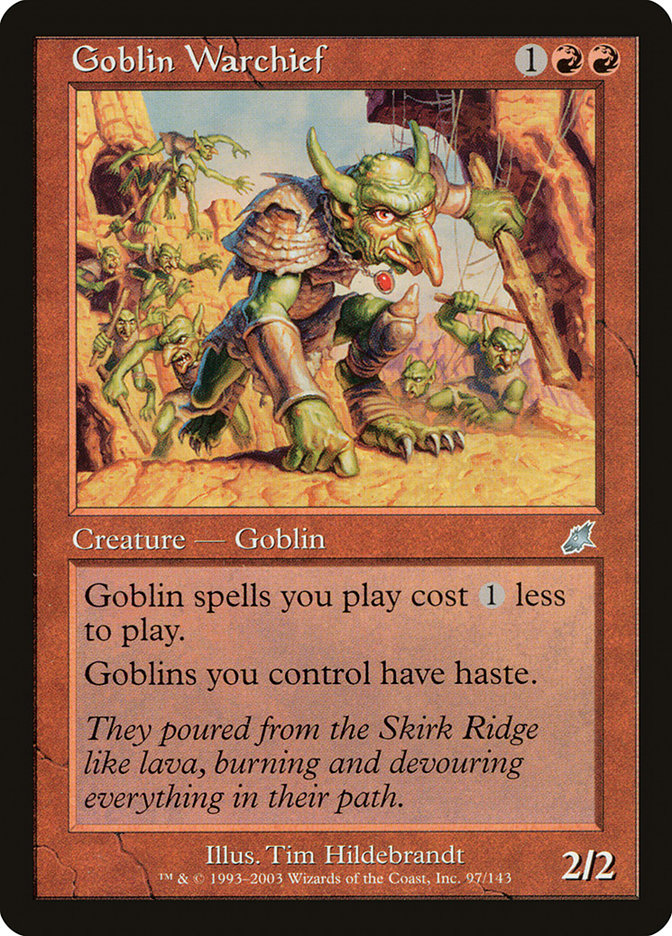 Goblin Warchief [Scourge] | Gamer Loot