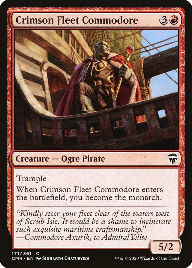 Crimson Fleet Commodore [Commander Legends] | Gamer Loot