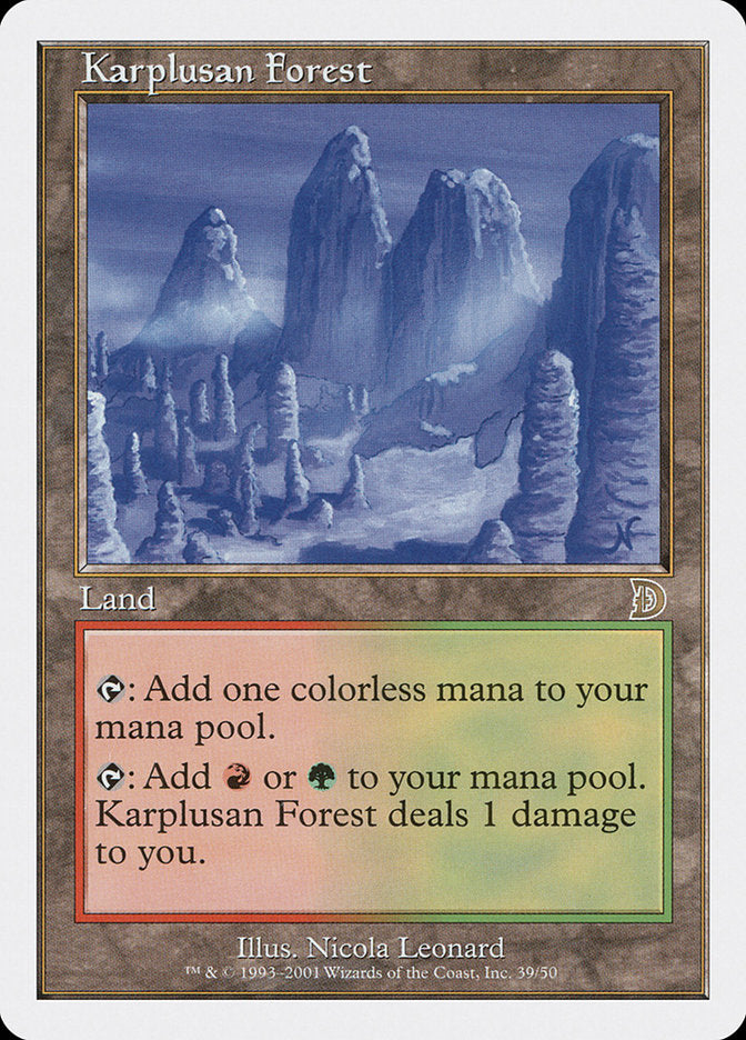 Karplusan Forest [Deckmasters] | Gamer Loot