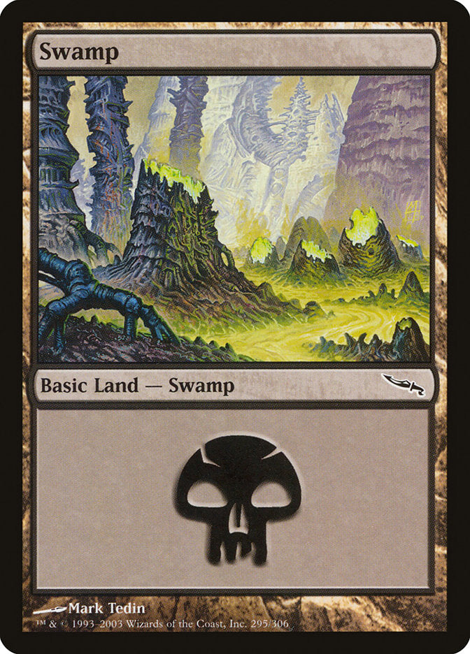 Swamp (295) [Mirrodin] | Gamer Loot
