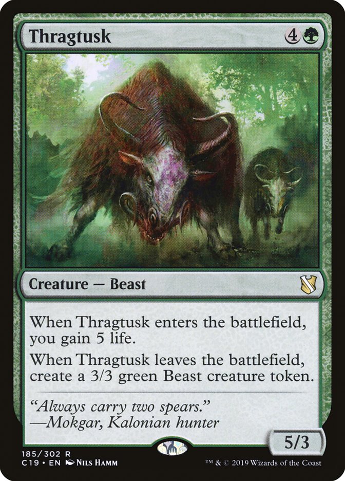 Thragtusk [Commander 2019] | Gamer Loot