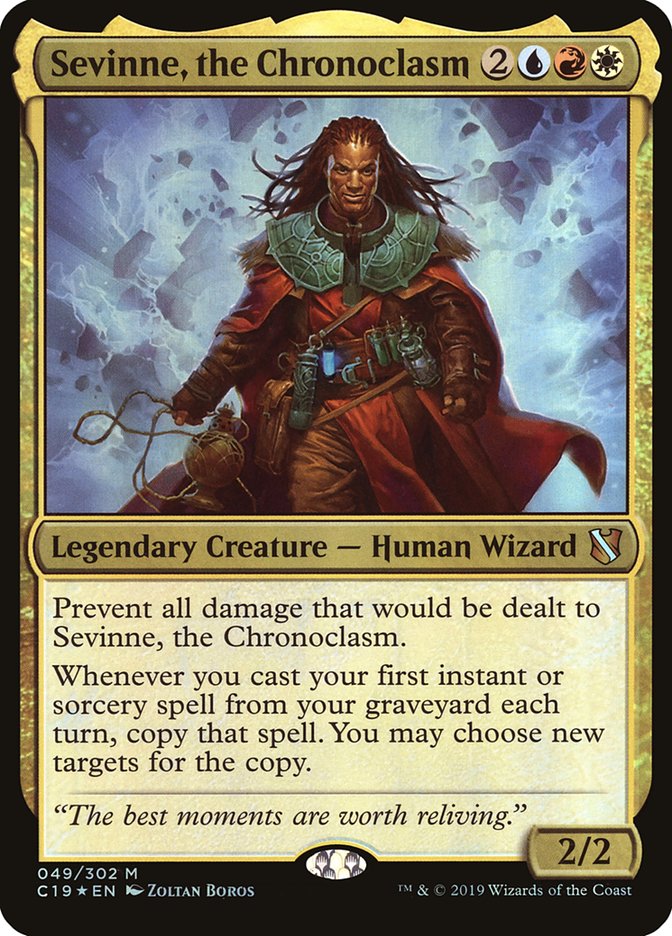 Sevinne, the Chronoclasm (Oversized) [Commander 2019 Oversized] | Gamer Loot