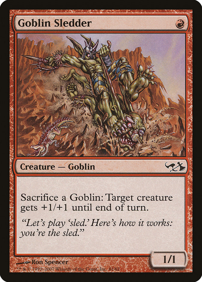 Goblin Sledder [Duel Decks: Elves vs. Goblins] | Gamer Loot