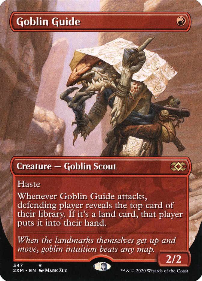 Goblin Guide (Toppers) [Double Masters Extended Art] | Gamer Loot