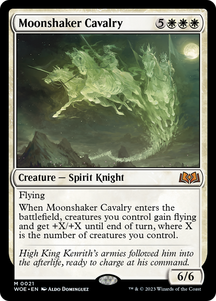 Moonshaker Cavalry [Wilds of Eldraine] | Gamer Loot