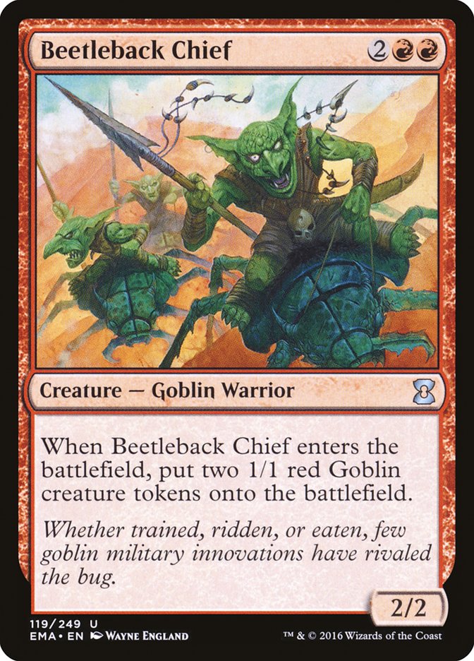 Beetleback Chief [Eternal Masters] | Gamer Loot