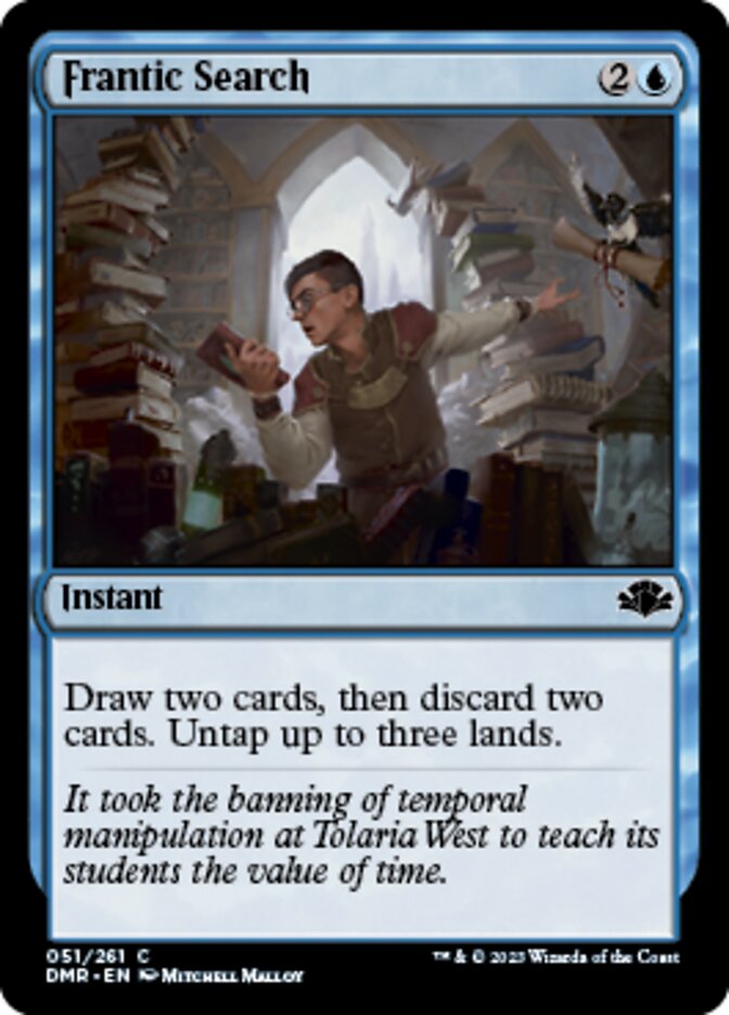 Frantic Search [Dominaria Remastered] | Gamer Loot