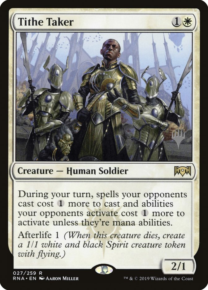 Tithe Taker (Promo Pack) [Ravnica Allegiance Promos] | Gamer Loot