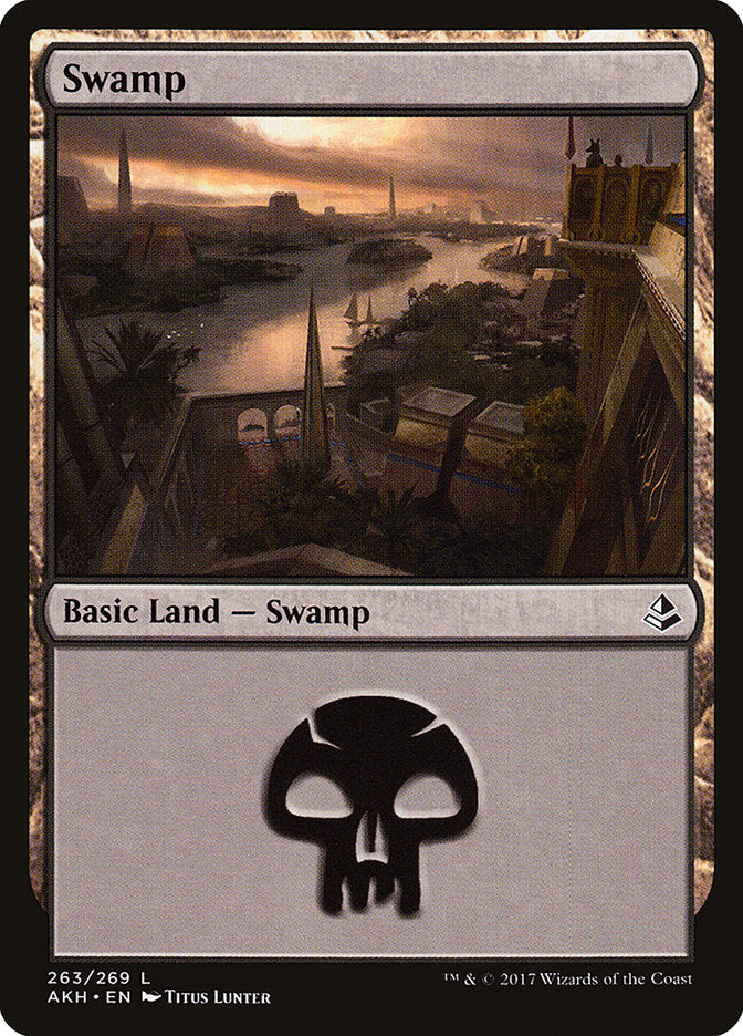 Swamp (263) [Amonkhet] | Gamer Loot