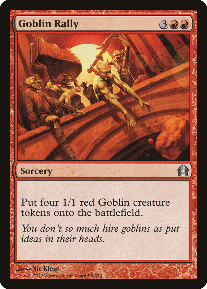 Goblin Rally [Return to Ravnica] | Gamer Loot