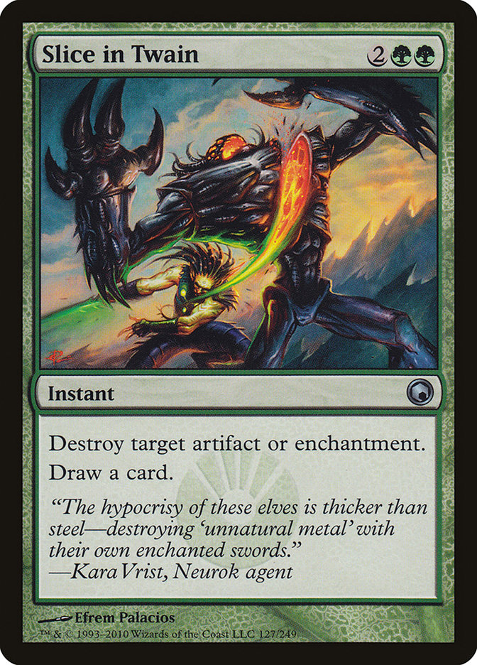 Slice in Twain [Scars of Mirrodin] | Gamer Loot