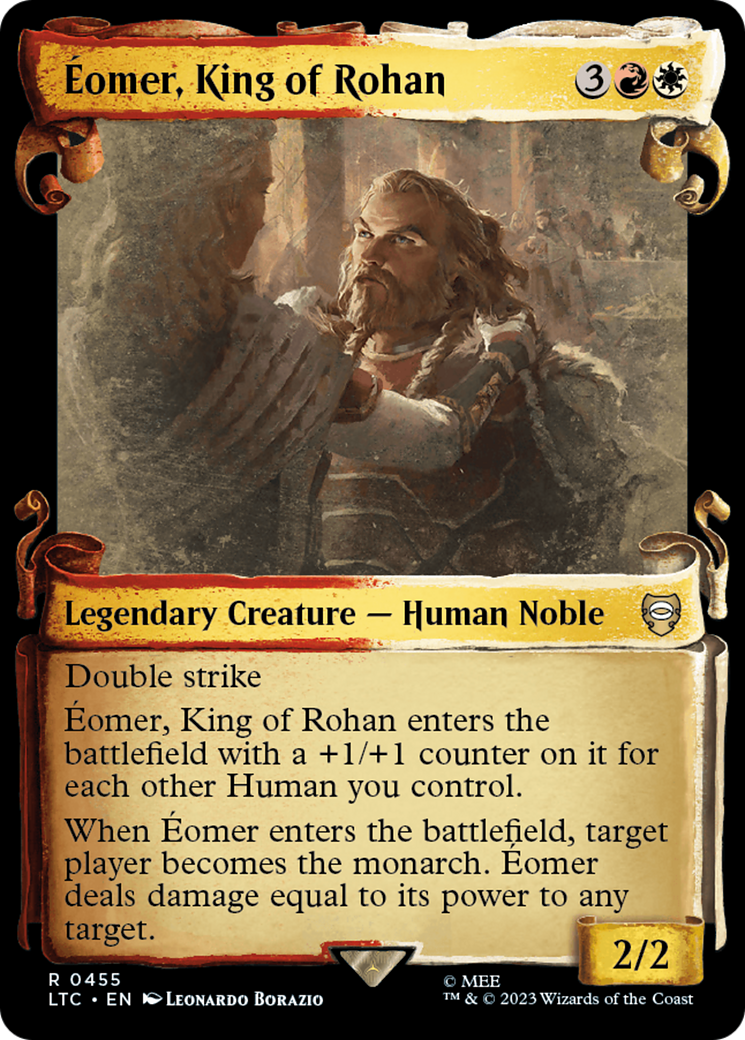 Eomer, King of Rohan [The Lord of the Rings: Tales of Middle-Earth Commander Showcase Scrolls] | Gamer Loot