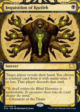 Inquisition of Kozilek (Etched Foil) [Strixhaven Mystical Archive] | Gamer Loot