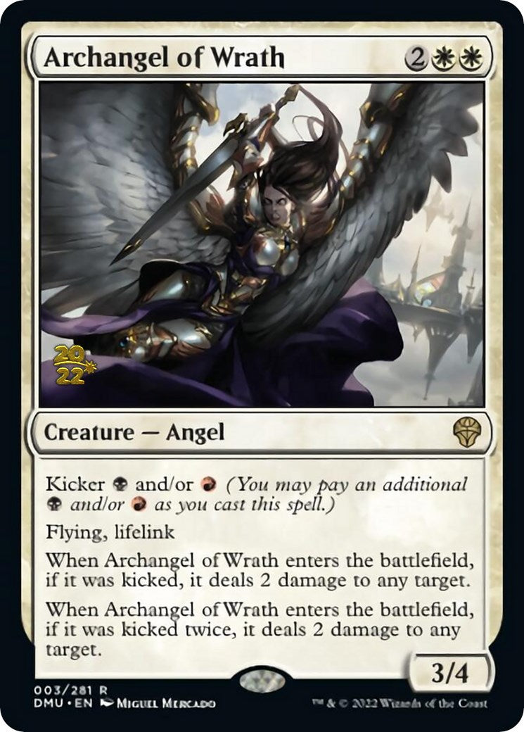 Archangel of Wrath [Dominaria United Prerelease Promos] | Gamer Loot