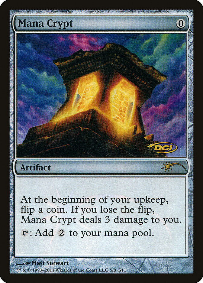 Mana Crypt [Judge Gift Cards 2011] | Gamer Loot