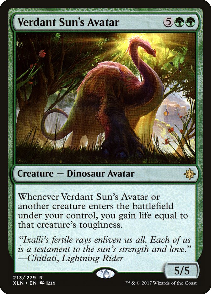 Verdant Sun's Avatar [Ixalan] | Gamer Loot