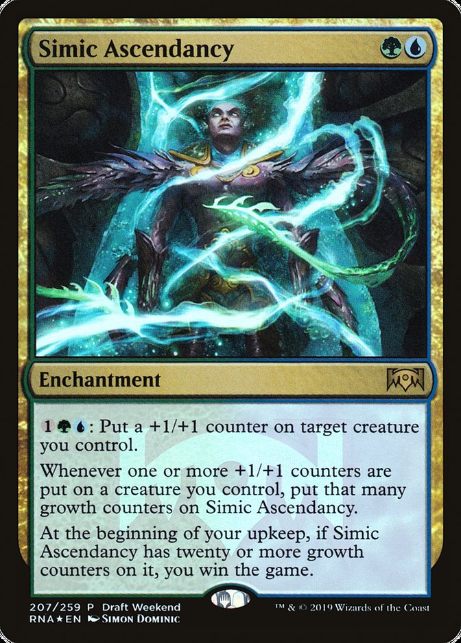 Simic Ascendancy (Draft Weekend) [Ravnica Allegiance Promos] | Gamer Loot