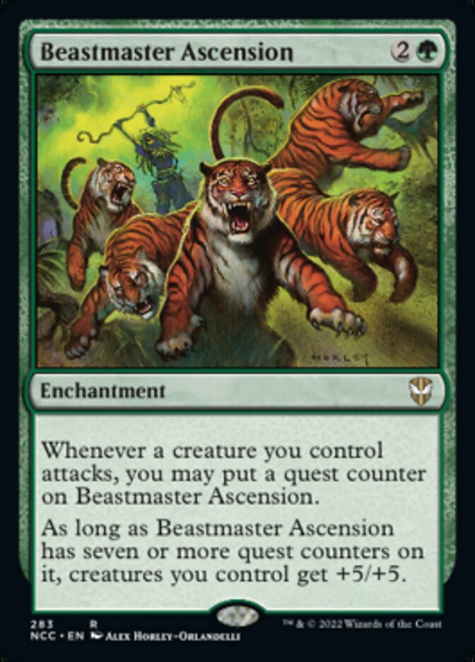 Beastmaster Ascension [Streets of New Capenna Commander] | Gamer Loot